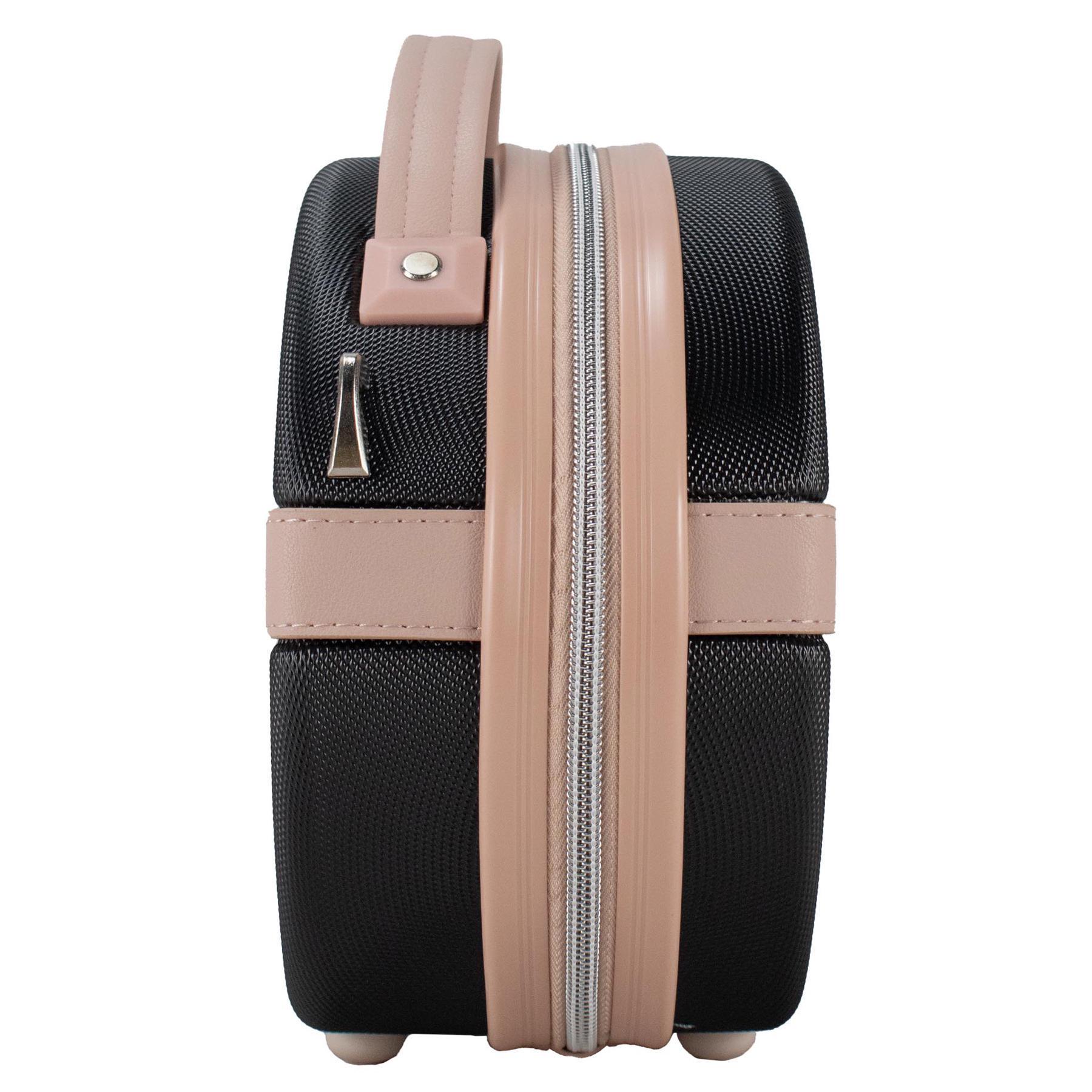 Бьюті-кейс SEMI LINE 5L Black/Pink Cream (T5671-1) - фото 4