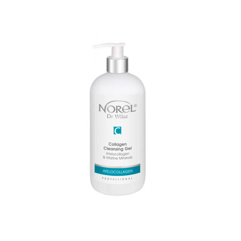 Гель очищуючий з колагеном і морськими мінералами Norel AteloCollagen Cleansing Gel 500 мл (0195)