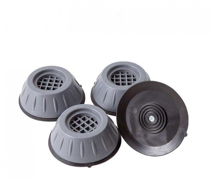 Антивибрационные подставки для стиральной машины 10х3,5 см 4 шт. Серый (9589307)