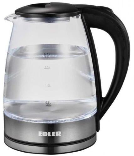 Електрочайник EDLER EK5530 1500W 1,8 л Black (268779)