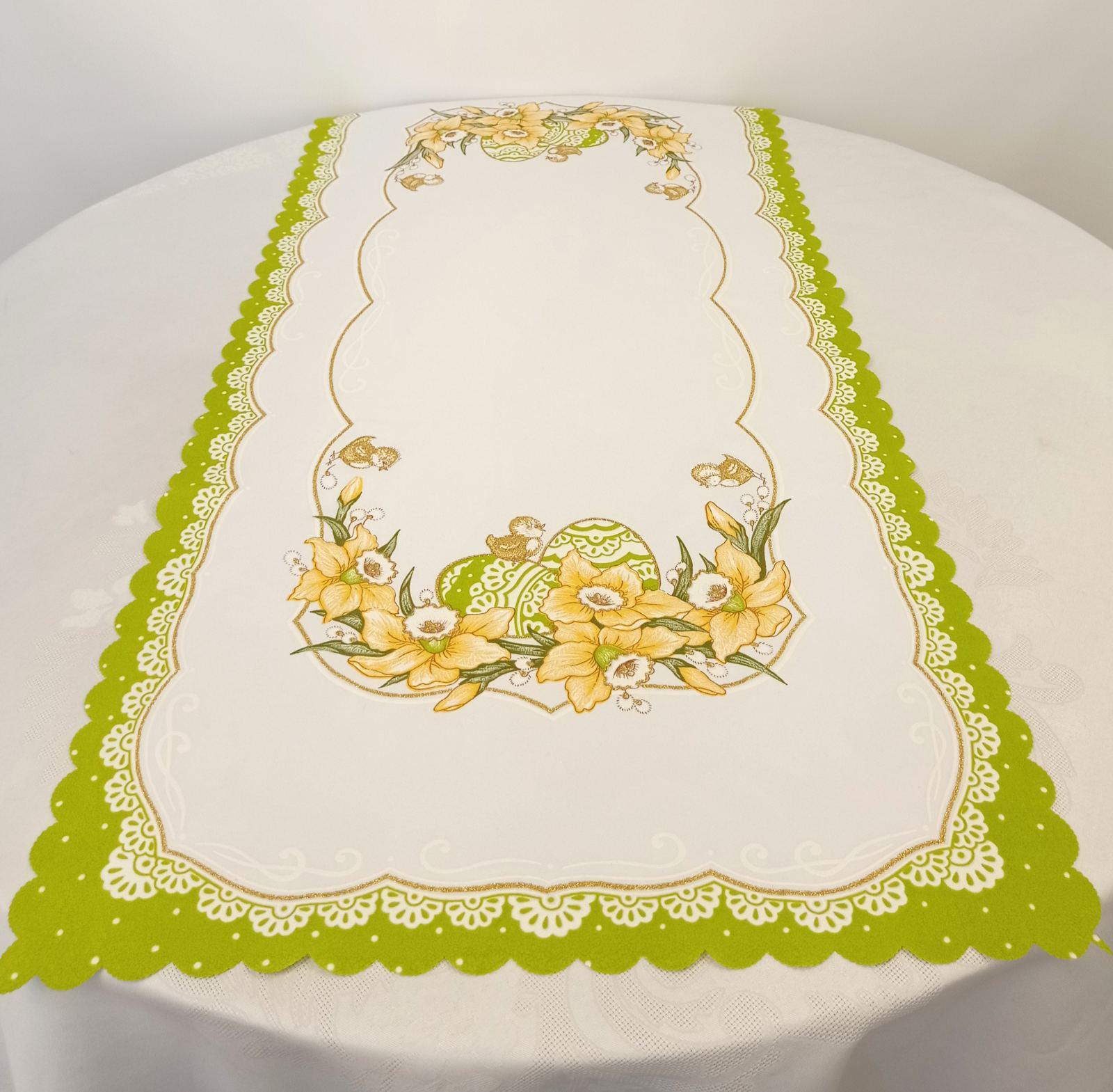 Дорожка пасхальная 50x110 см Easter Fun Olive (CN14637)