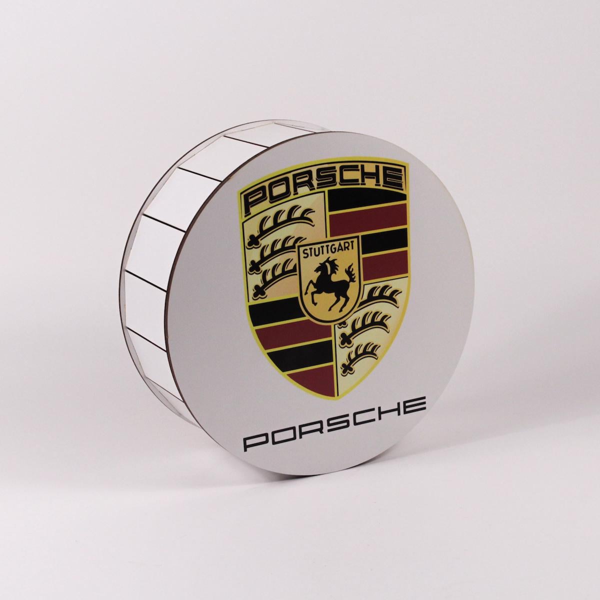 Коробка подарункова кругла "Porsche" (4646)