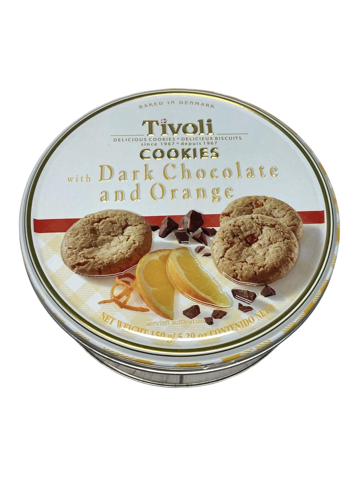 Печенье сливочное Tivoli Tin Orange and Dark Chocolate с черным шоколадом и апельсином 150 г (60936) Печенье сливочное Tivoli Tin Orange and Dark Chocolate с черным шоколадом и апельсином 150 г (60936)