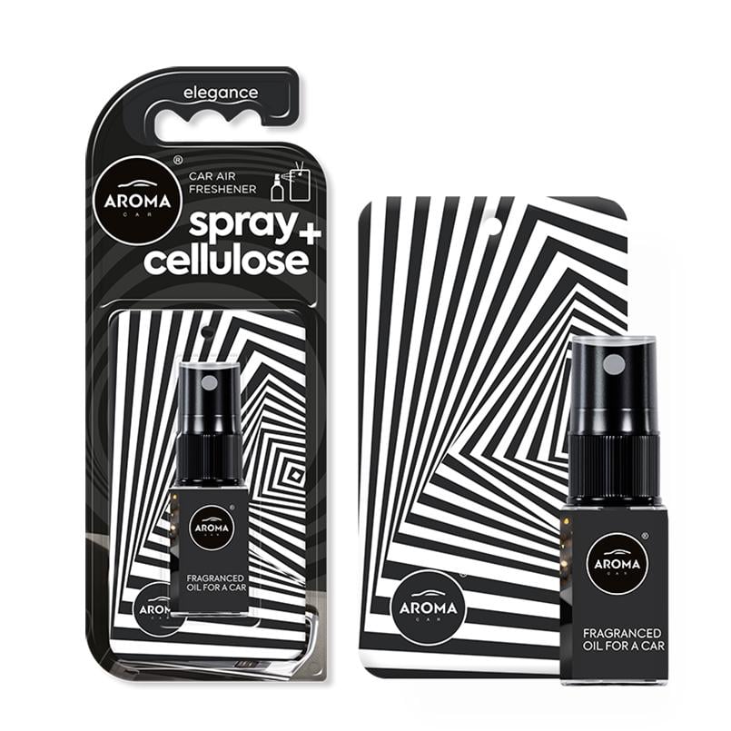 Ароматизатор Aroma Car Spray 20мл & Cellulose - Elegance для салона авто