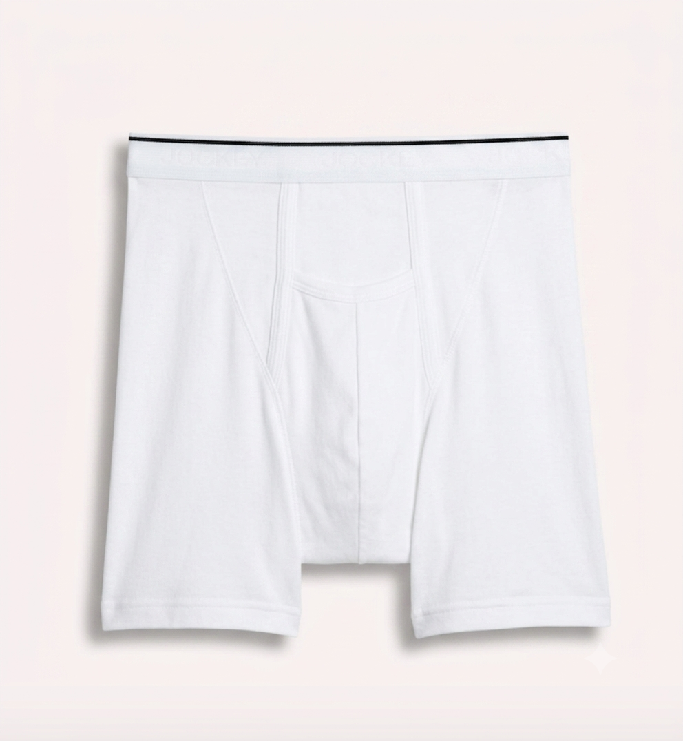 Трусы-боксеры мужские Jockey Pouch Boxer Brief Белый (9421)
