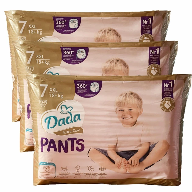Підгузки-трусики дитячі Dada Extra Care 7 XXL 18+ кг 102 шт. (97719777)
