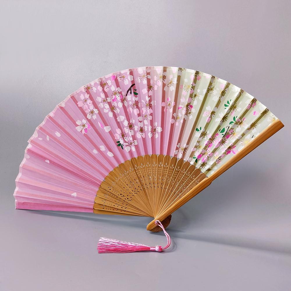 Веер тканевый Нежное цветение