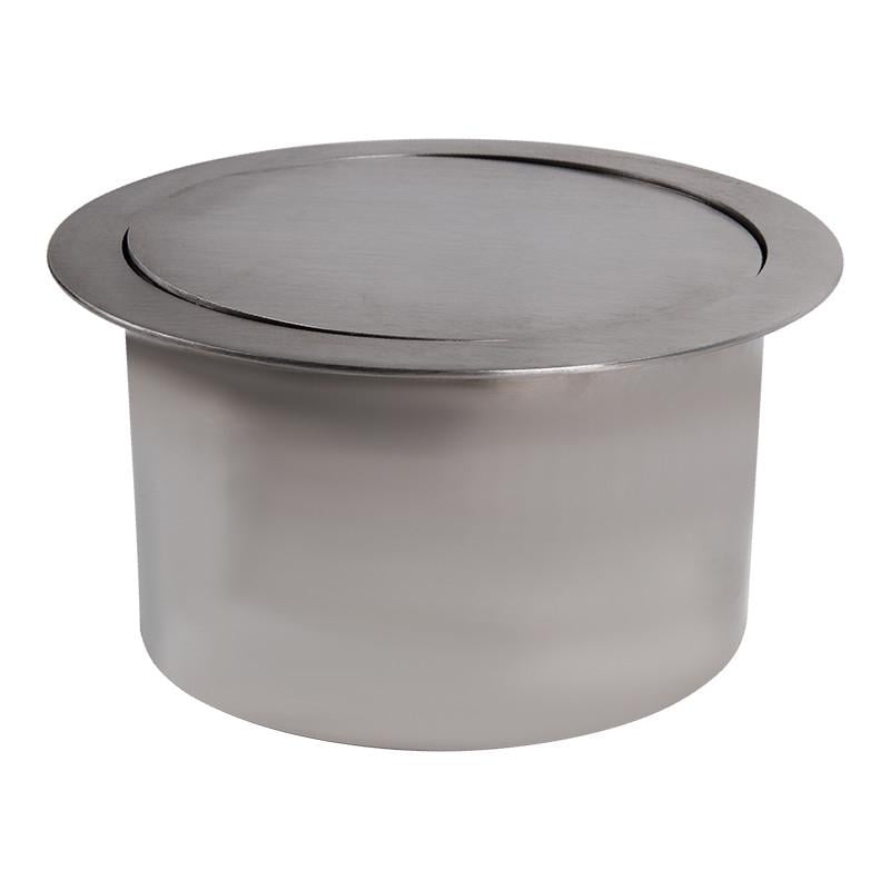 Система под ведро для мусора в столешницу Ferro Fiori нержавеющая сталь d 200 мм Алюминий (169883) - фото 6