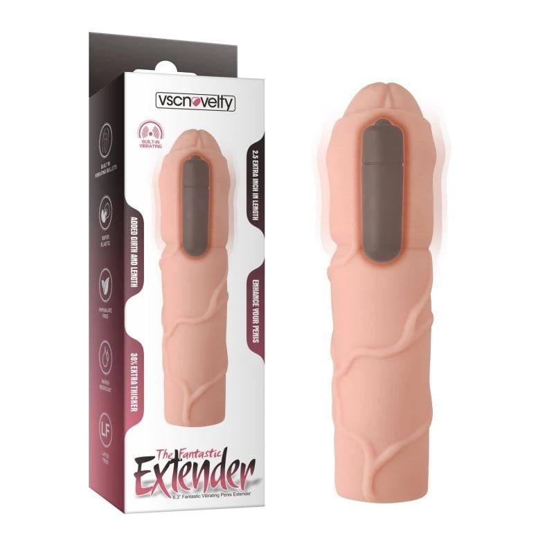 Насадка на пенис Fantastic Vibrating Penis Extenders 6,3" (1000063673) Насадка на пенис Fantastic Vibrating Penis Extenders 6,3" (1000063673)