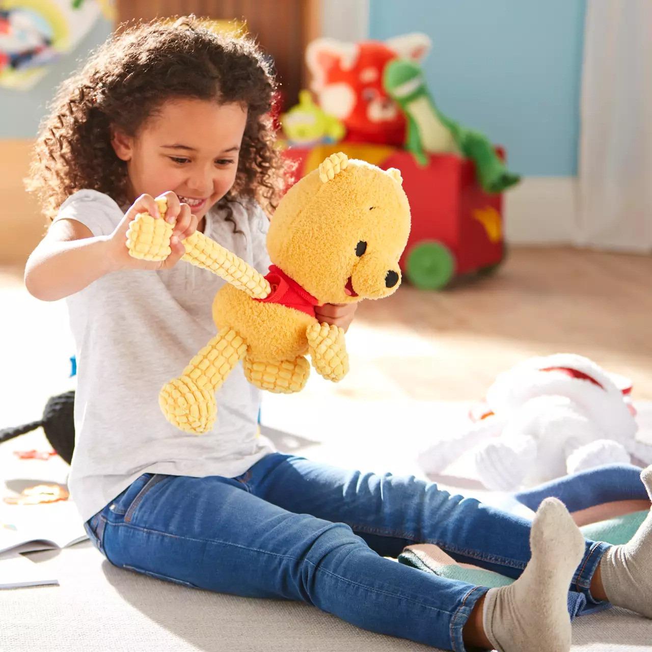 Мягкая игрушка Disney Винни-Пух Blissful Buddies Fidget Plush 40 см (27462042) - фото 3 Мягкая игрушка Disney Винни-Пух Blissful Buddies Fidget Plush 40 см (27462042) - фото 3