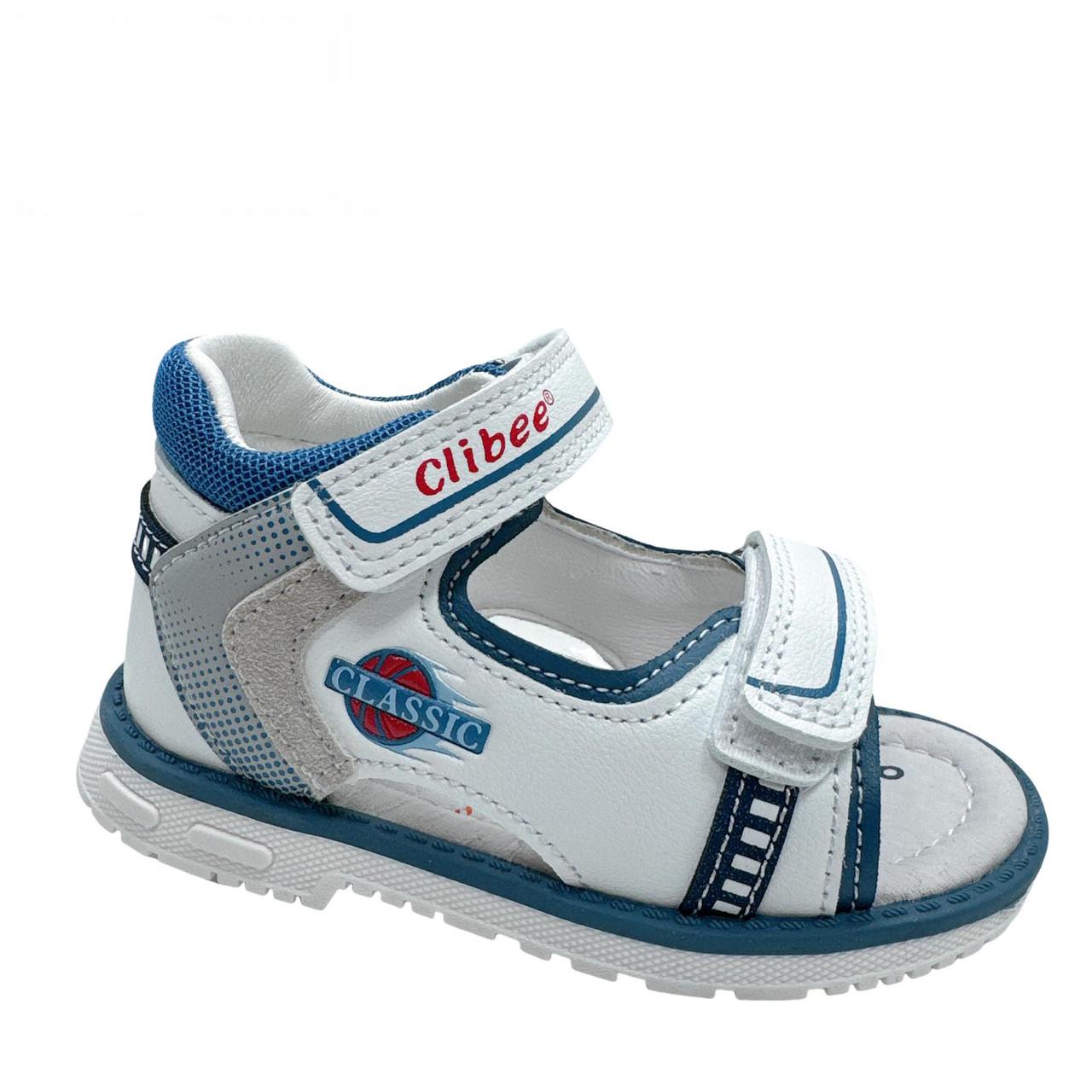 Сандалі для хлопчиків Clibee ZA12442/28 р. 28 Білий
