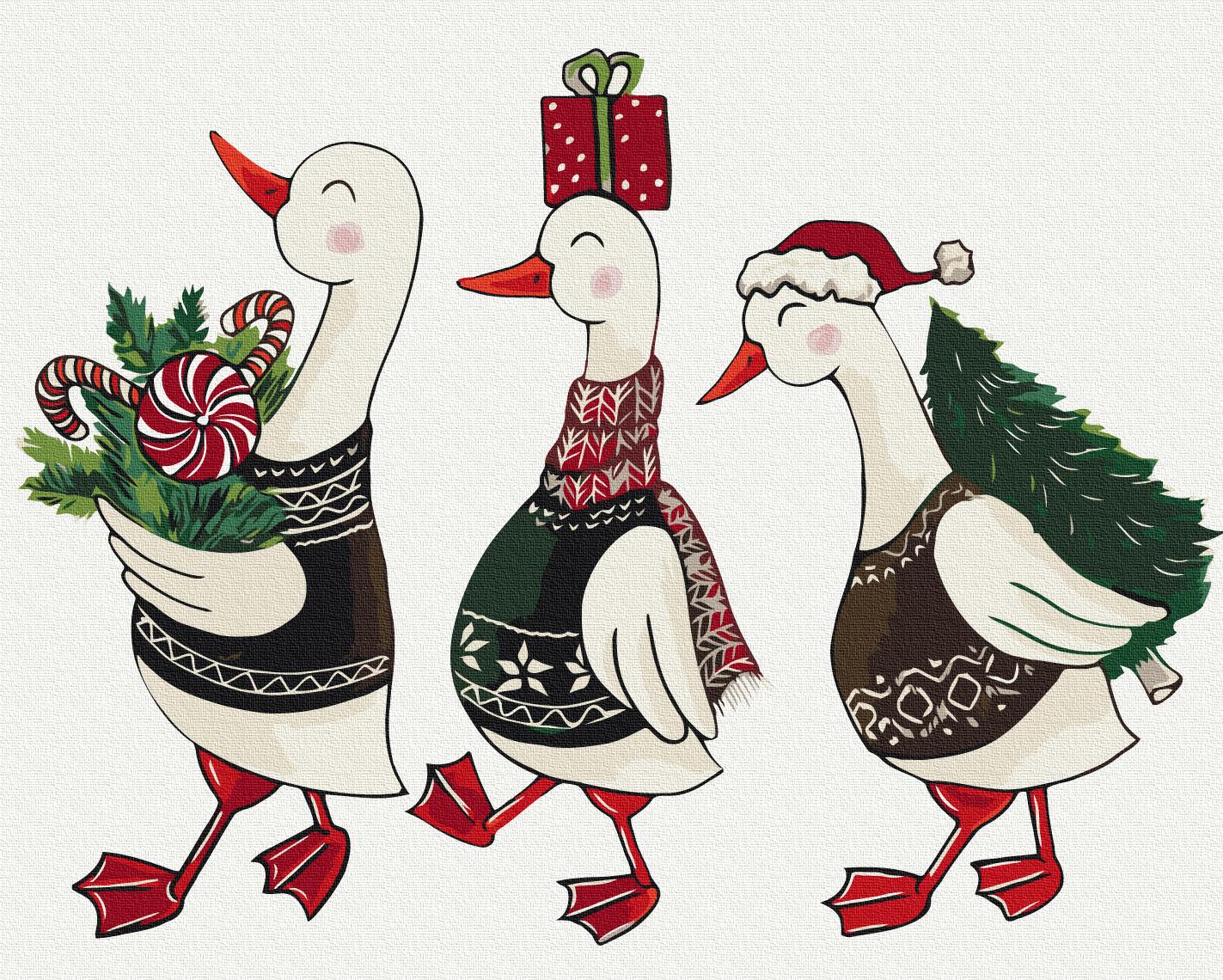 Картина по номерам Brushme Новогодняя суета 40x50 см (BS53876) Картина по номерам Brushme Новогодняя суета 40x50 см (BS53876)