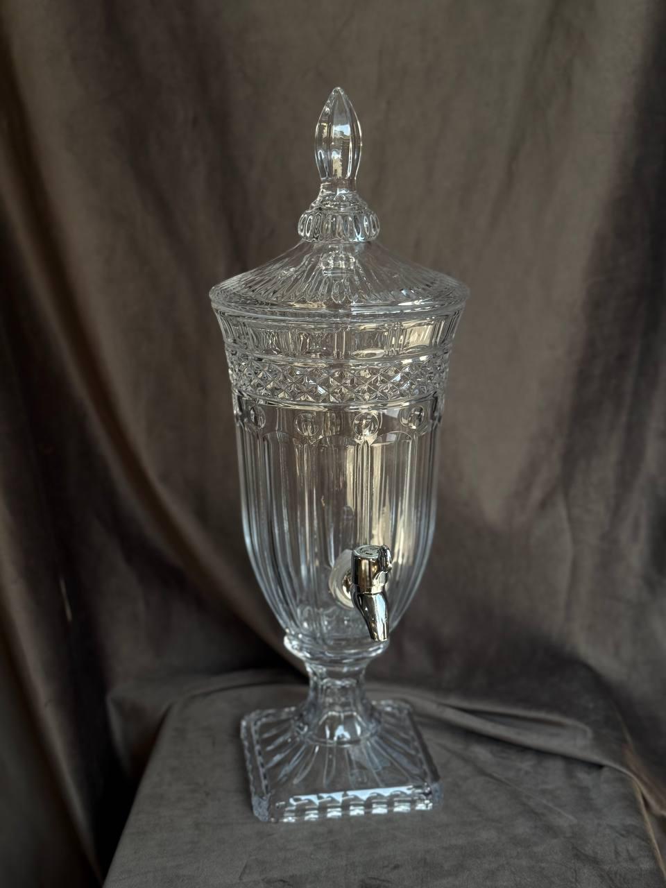 Лимонадница Elisey 9175-005 стеклянная 2 л Прозрачный (9175-005) - фото 1