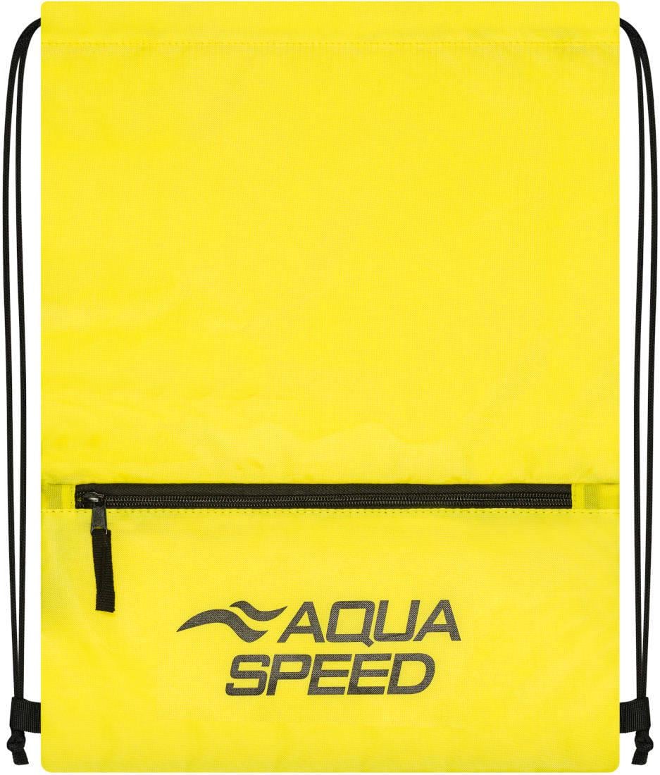 Спортивная сумка Aqua Speed GEAR SACK ZIP 9326 унисекс 45х34 см Желтый (24598414)