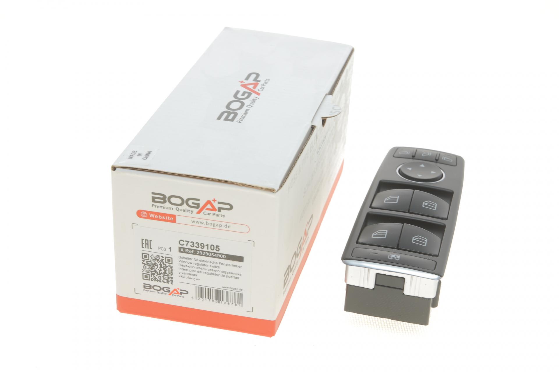 Кнопка стеклоподъемника BOGAP L Mercedes GLE C292 15-19 (C7339105) Кнопка стеклоподъемника BOGAP L Mercedes GLE C292 15-19 (C7339105)