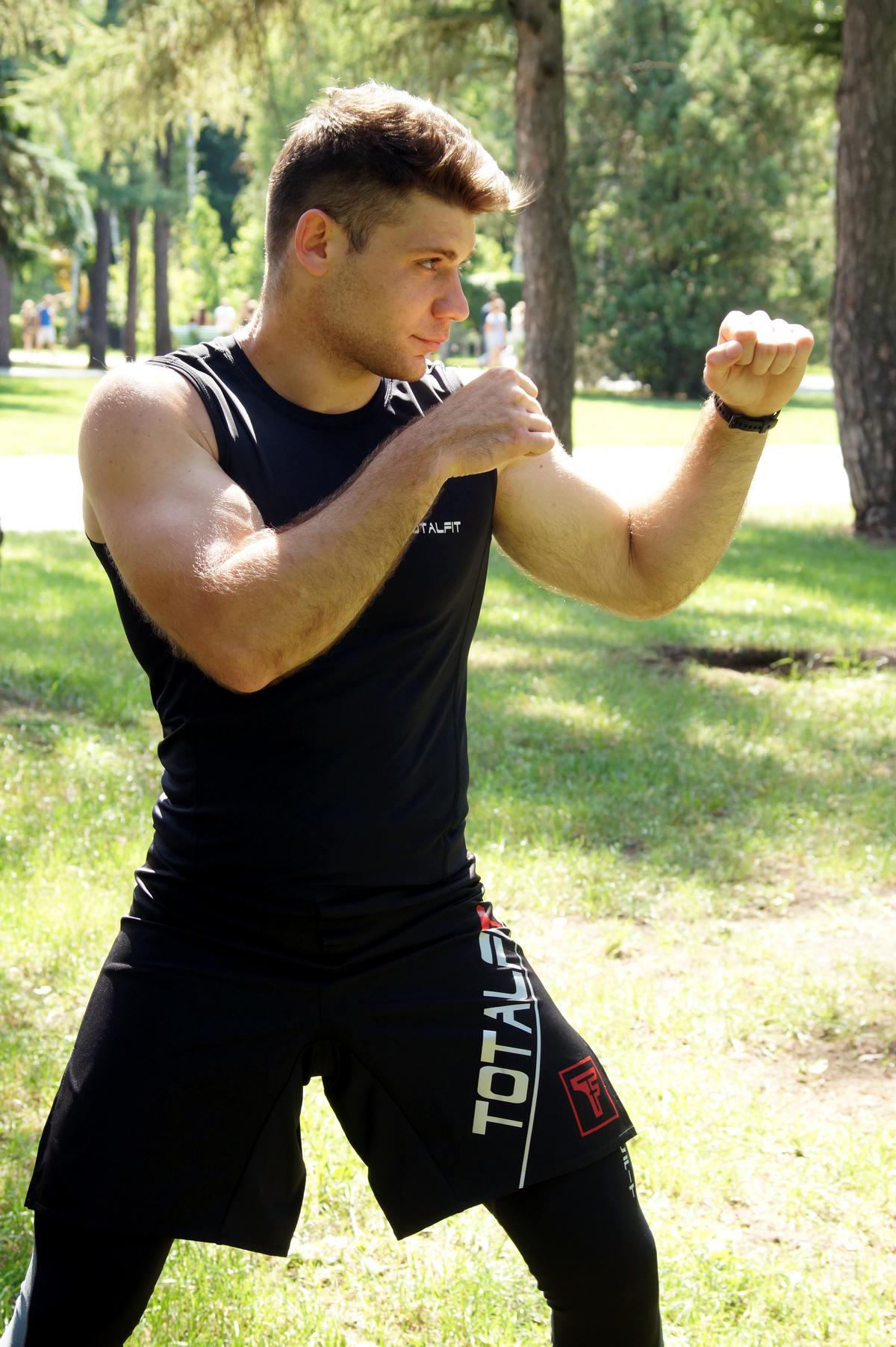 Шорти чоловічі MMA TOTALFIT 2XL (GM1-C10-XXL)