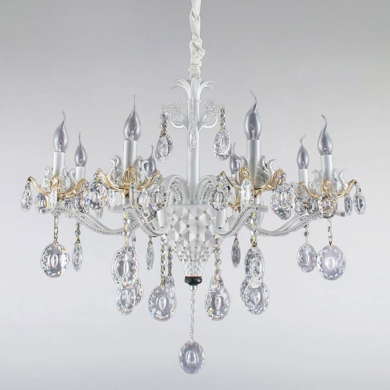 Люстра Light House ES-15544/8 подвесная свечи Белый (9310)