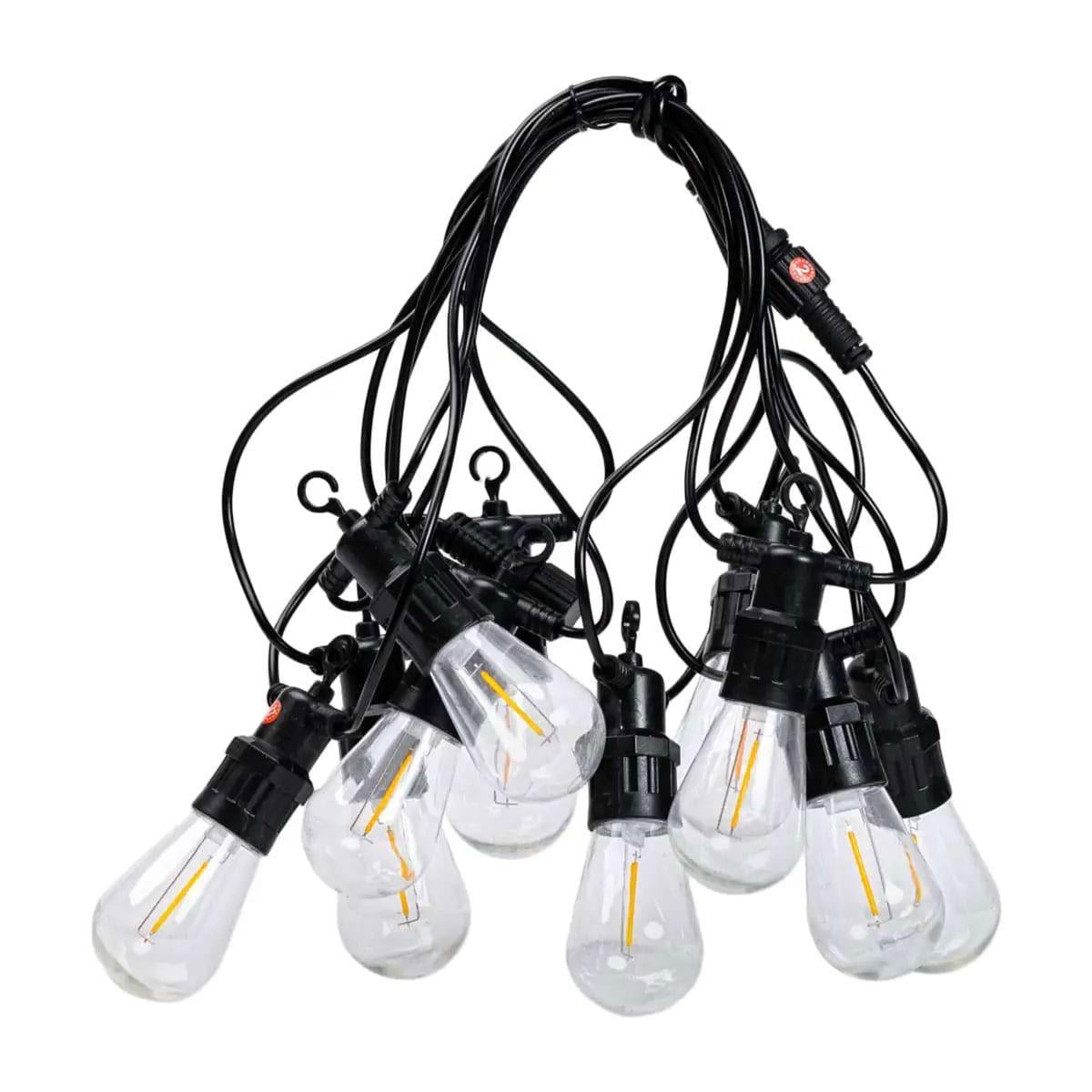 Гирлянда уличная S14Y Ретро 10 LED 5 м теплый белый (S14Y)