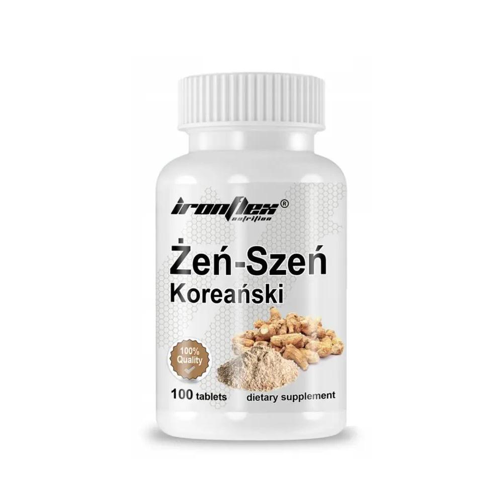 Экстракт корейского женьшеня IronFlex Zen-Szen Koreanski 100 tablets
