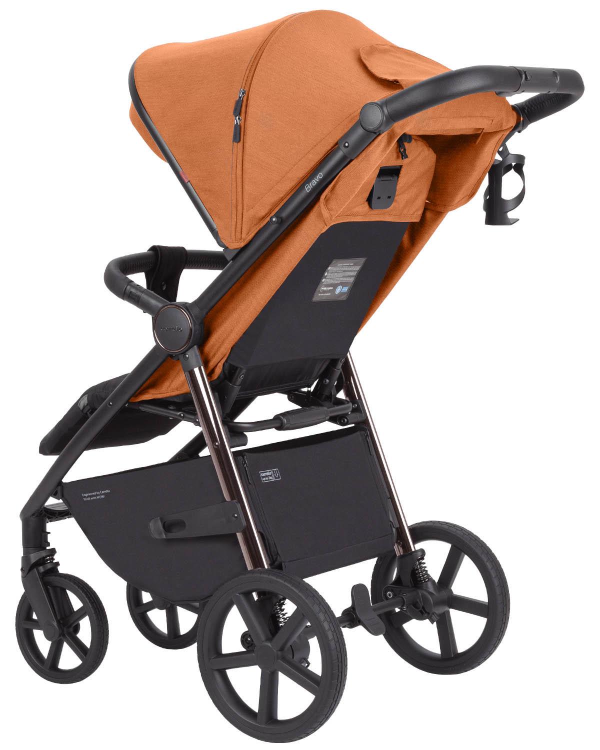 Коляска-книжка прогулянкова Carrello Bravo Tango Orange (CRL-5515) - фото 6