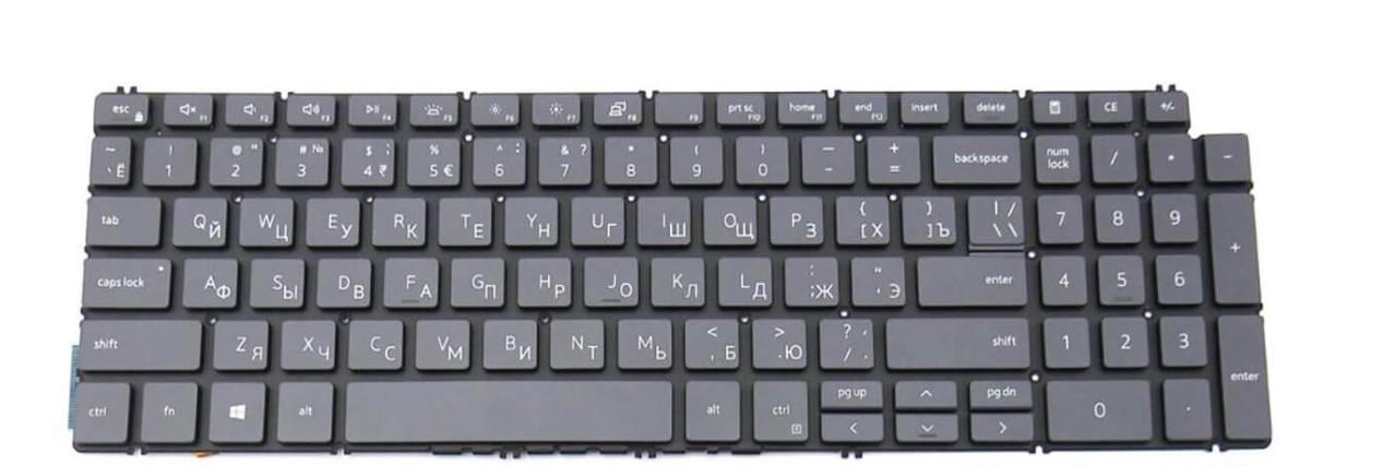 Клавиатура для ноутбука Dell Inspiron 7590 с подсветкой клавиш (0GMXMJ)