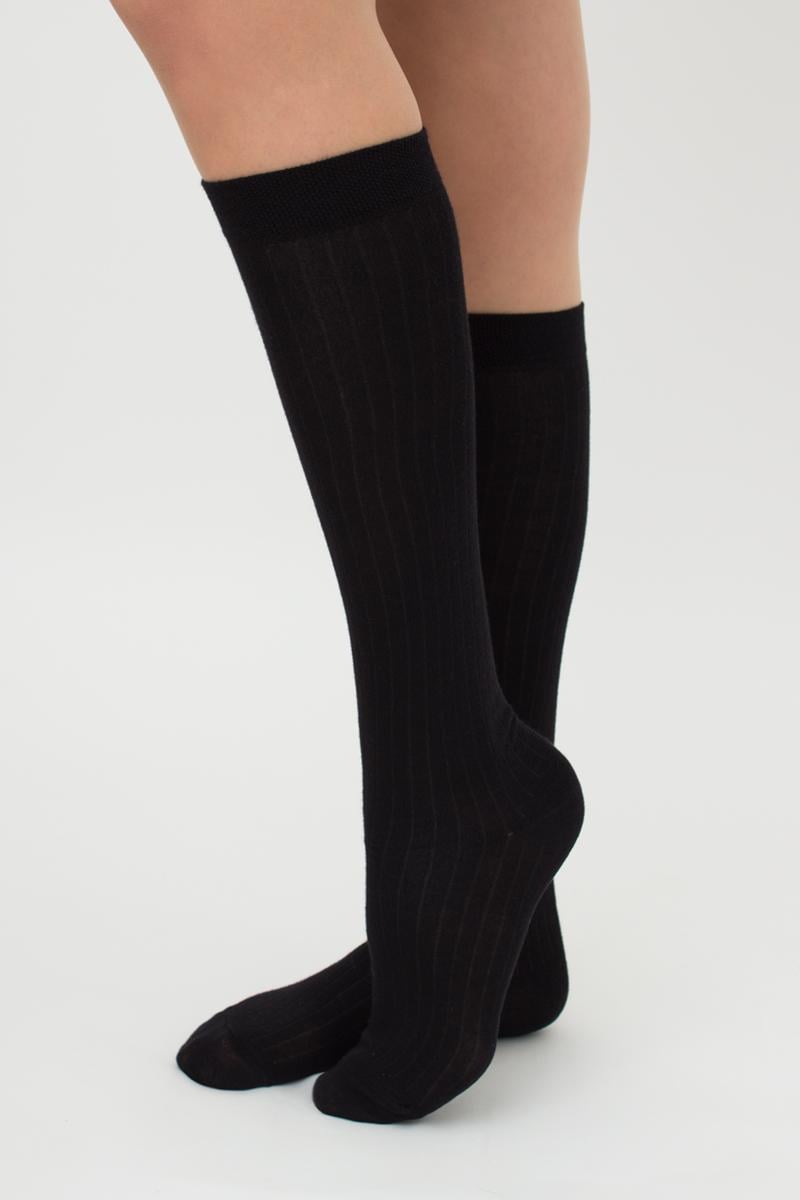 Гольфи жіночі бавовняні Giulia WG1 RIB CLASSIC в рубчик р. 36-40 Black (2000115524468)