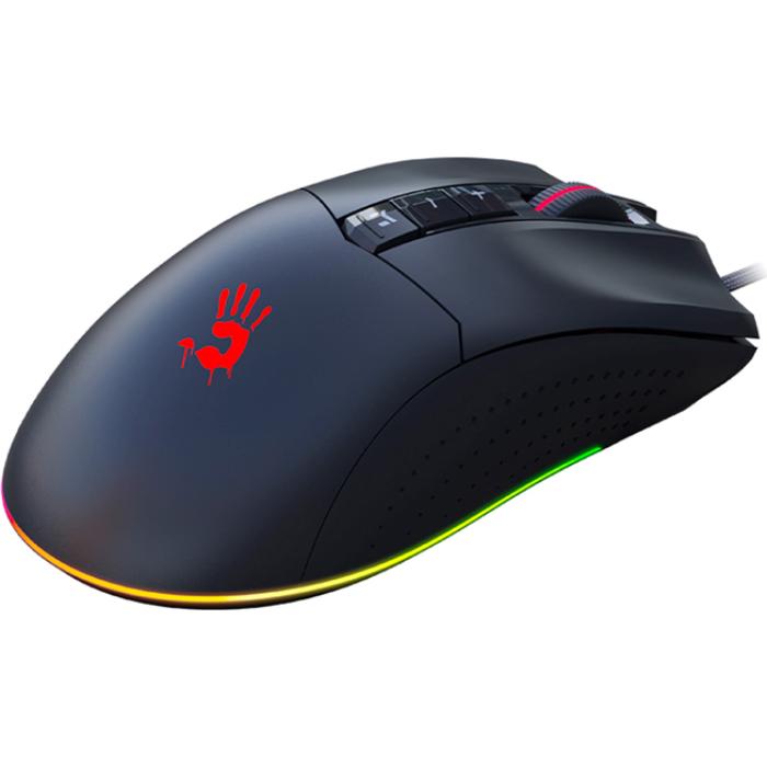 Компьютерная мышка проводная A4Tech ES9 Bloody RGB Stone Black (26712153) - фото 4