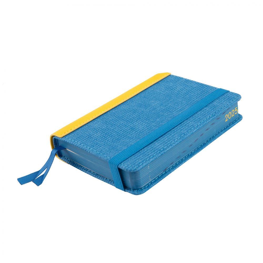 Дневник датированный 2025 Leo Planner Ukraine A6 352 стр. Синий (252555) - фото 3