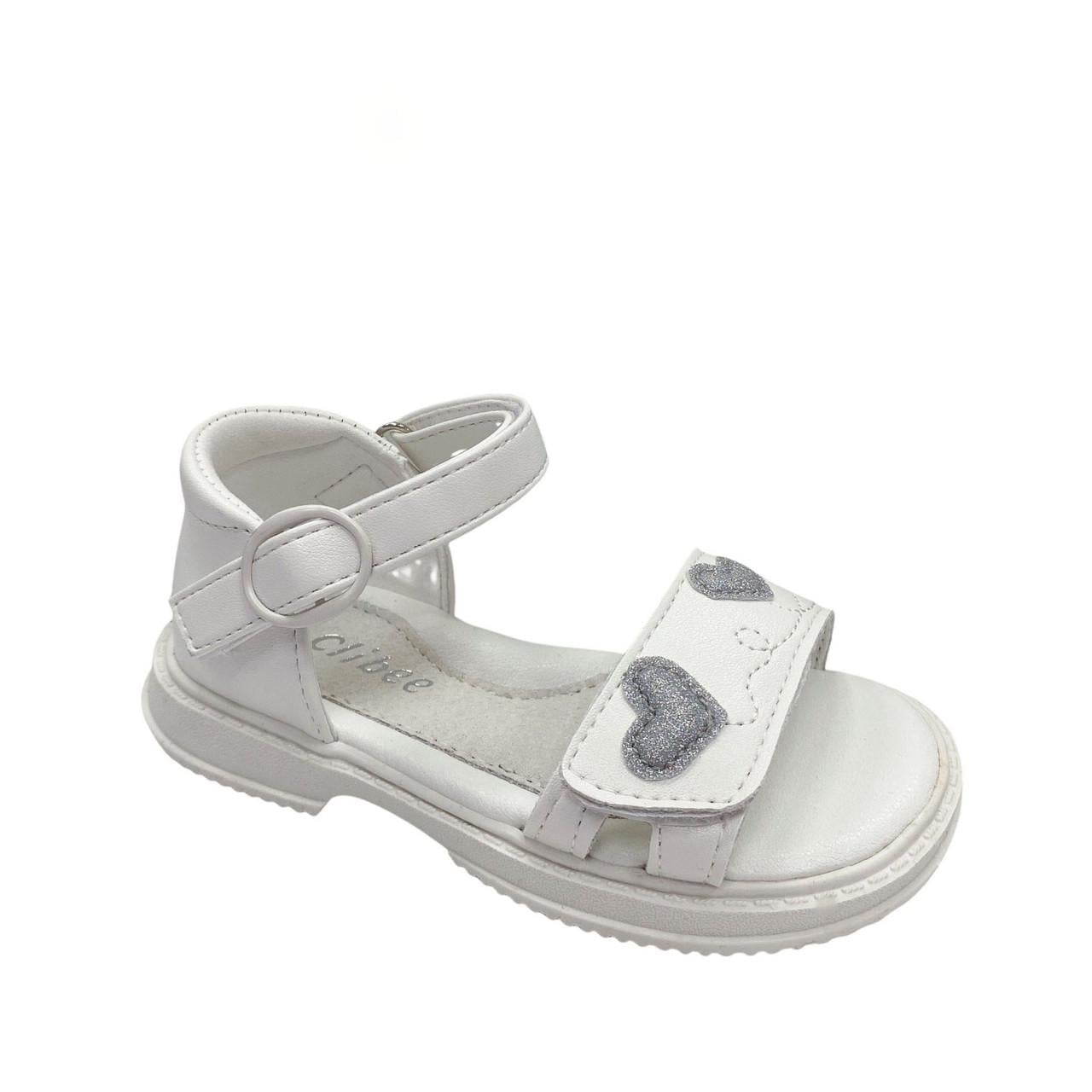 Босоножки для девочек Clibee ZA104-3/24 р. 24 Белый