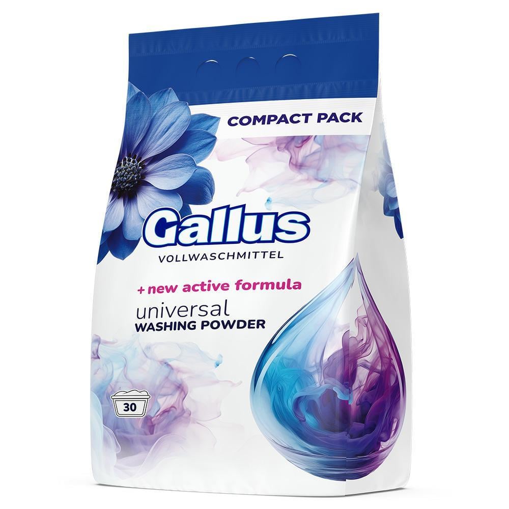 Пральний порошок концентрат Gallus Universal 1,8 кг (N-2692)