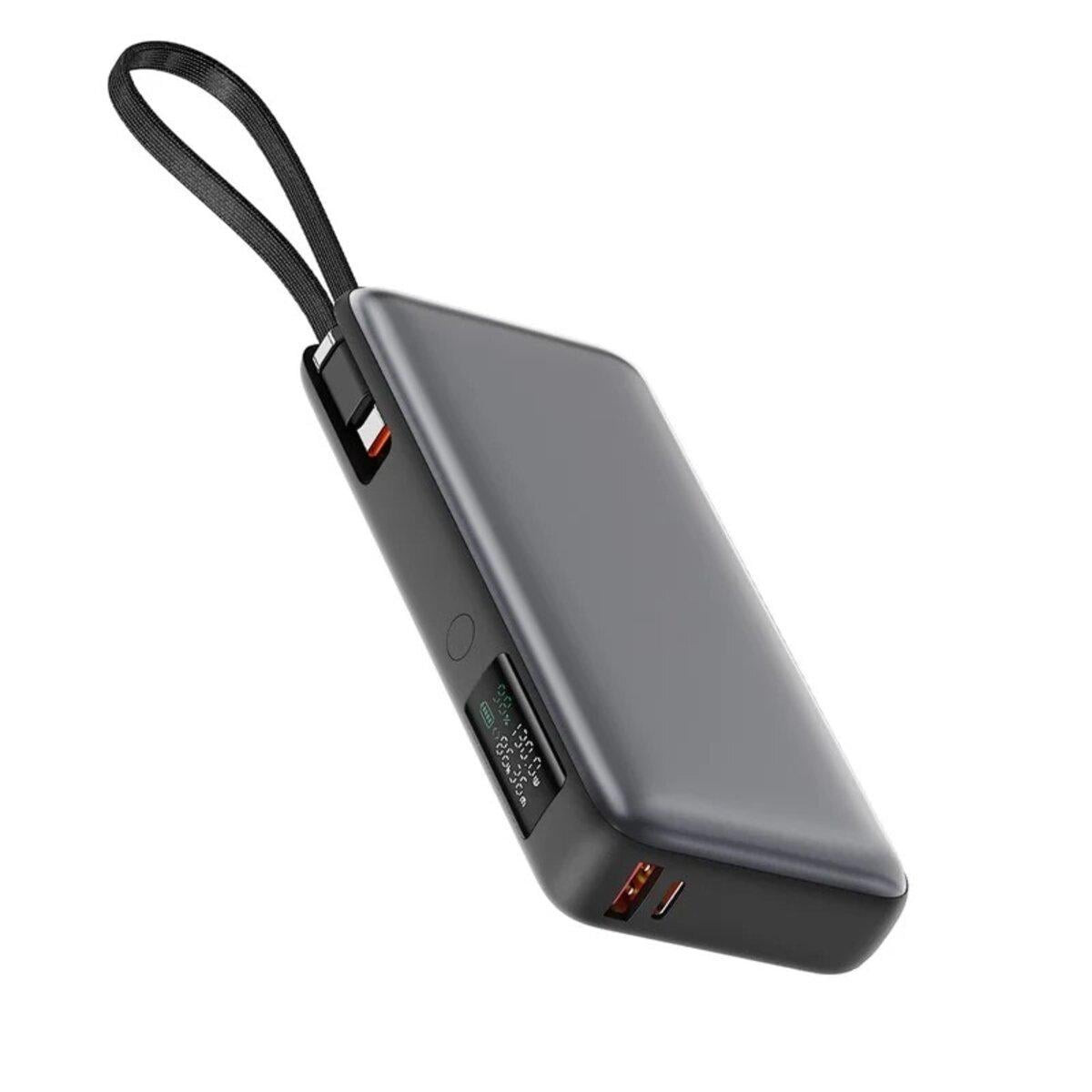 Повербанк Acefast M22 PD130W с Type-C cable 20000 mAh Black (6974316283904)
