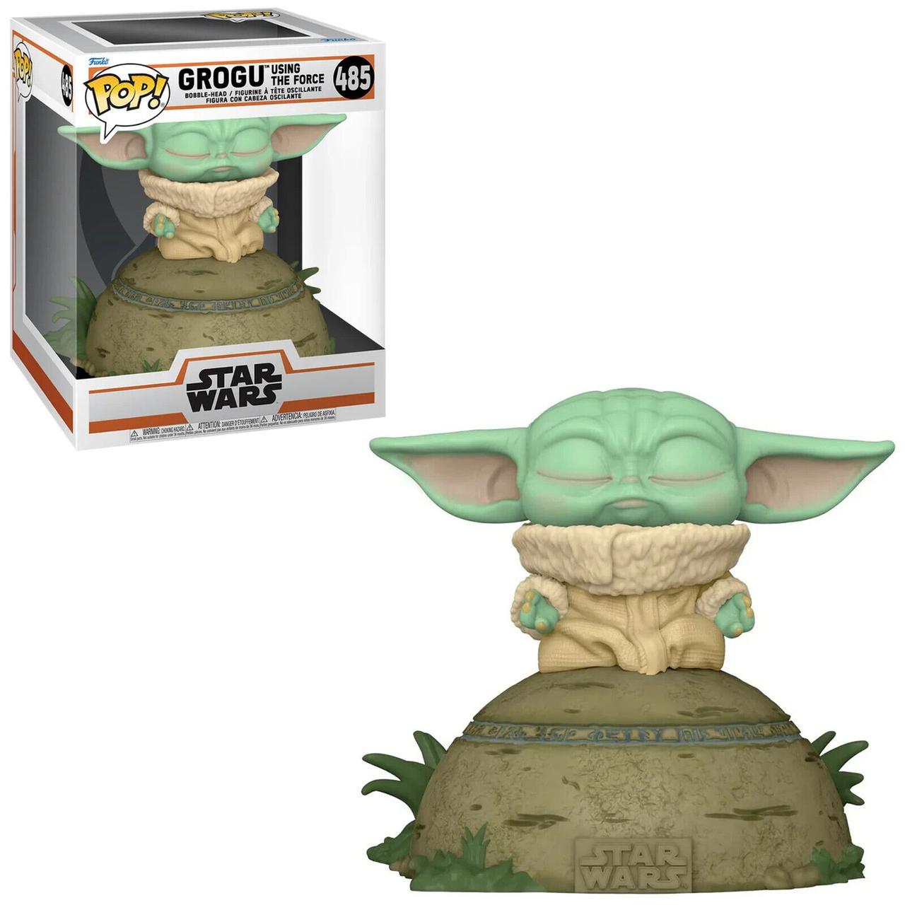 Детская игровая фигурка Funko Pop! Малыш Йода Грога со светом и звуком Мандалорец Star Wars Yoda (58390) - фото 2 Детская игровая фигурка Funko Pop! Малыш Йода Грога со светом и звуком Мандалорец Star Wars Yoda (58390) - фото 2