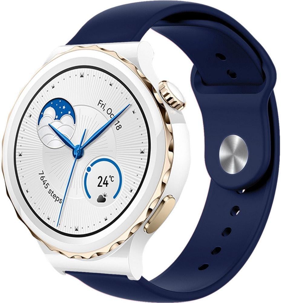 Ремешок Base для Huawei Watch GT3 Pro 43 мм Dark Blue (38002-5D) Ремешок Base для Huawei Watch GT3 Pro 43 мм Dark Blue (38002-5D)