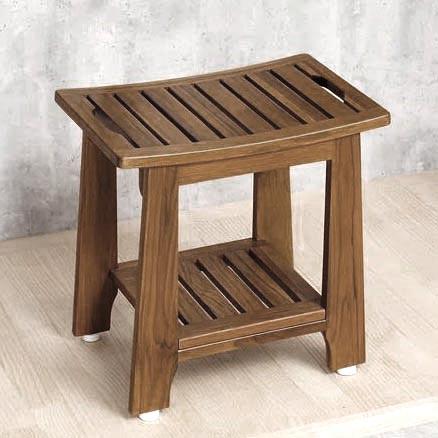 Табурет для ванной из дерева Бенпарт Корица (ТВН-010033)