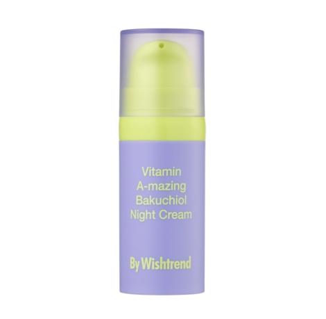 Крем нічний By Wishtrend Vitamin A-mazing Bakuchiol Night Cream з ретинолом та бакучіолом 10 мл (19475081)