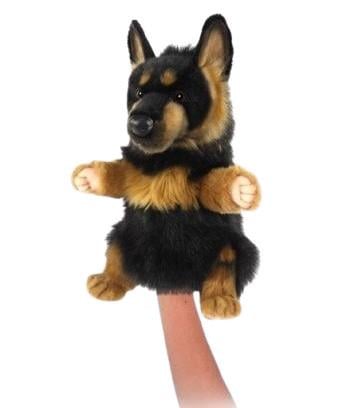 М'яка іграшка на руку Hansa серія Puppet Німецька вівчарка 33х20 см