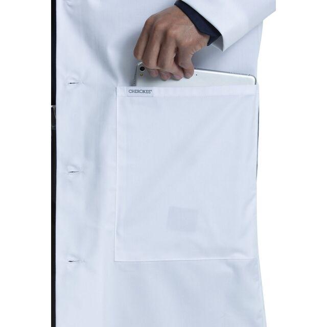 Халат лабораторный мужской Cherokee 38" 97 см L Белый (CKE412/WHT/L) - фото 2 Халат лабораторный мужской Cherokee 38" 97 см L Белый (CKE412/WHT/L) - фото 2