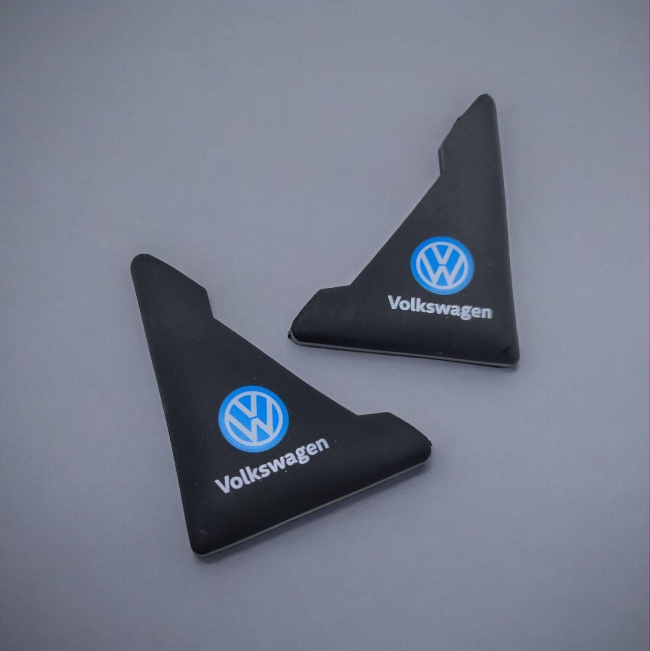 Уголки на двери автомобиля Volkswagen для защиты от сколов с трафаретной печатью (2230510558)
