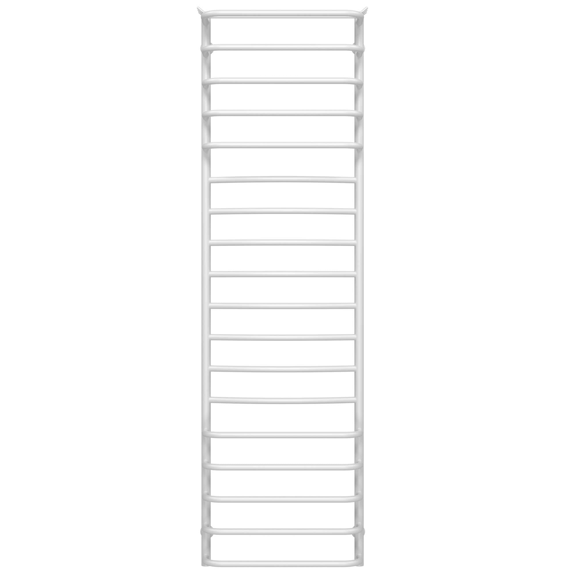 Полотенцесушитель водяной Deffi Юность П18 боковое правое подключение нержавеющая сталь 500х1800 мм Белый (C.YU.180.50.18.W.C)