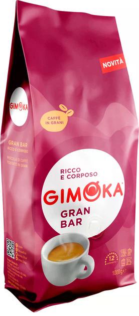 Кава в зернах Gimoka Rosso Gran Bar 1 кг