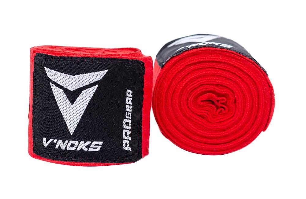 Бинти боксерські V`Noks 4,5 м Red (40232)