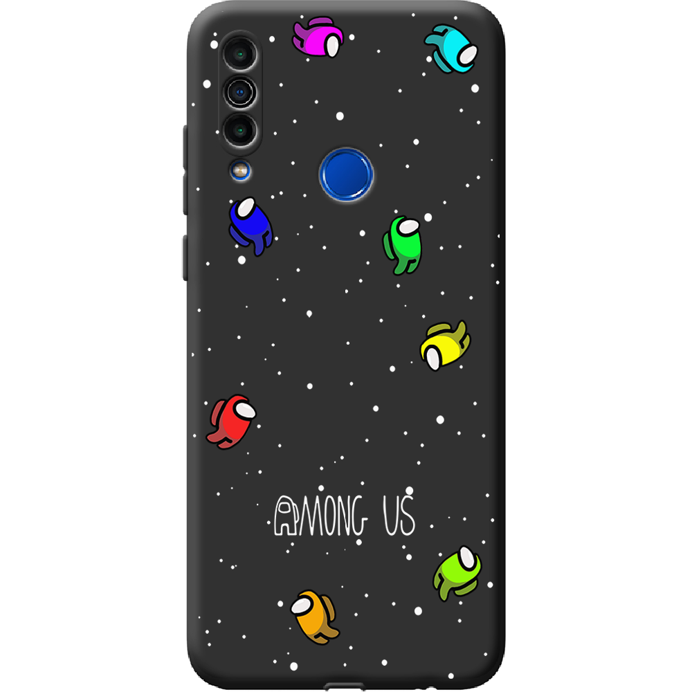 Чехол BoxFace Meizu M10 Among Us Invisible Черный силикон (40851-bk76-40801)