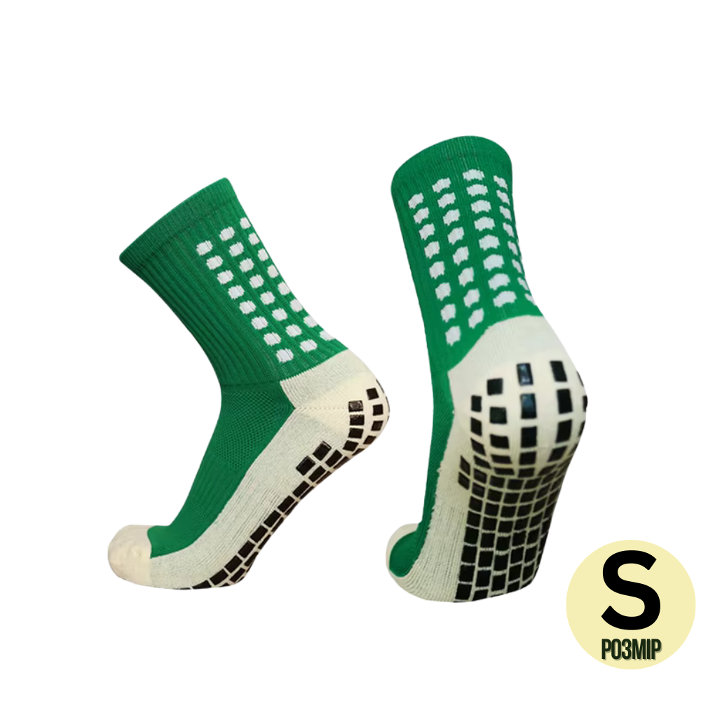 Шкарпетки футбольні ігрові тренувальні спортивні з антиковзним покриттям S Зелений - фото 4 Шкарпетки футбольні ігрові тренувальні спортивні з антиковзним покриттям S Зелений - фото 4