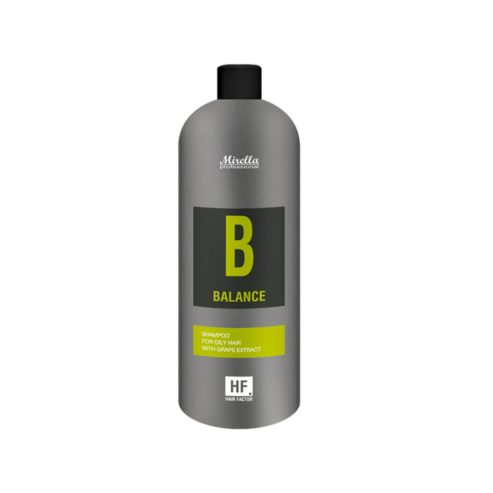 Шампунь для волосся схильного до жирності з екстрактом винограду Mirella Professional HF B Balance Shampoo 1000 мл