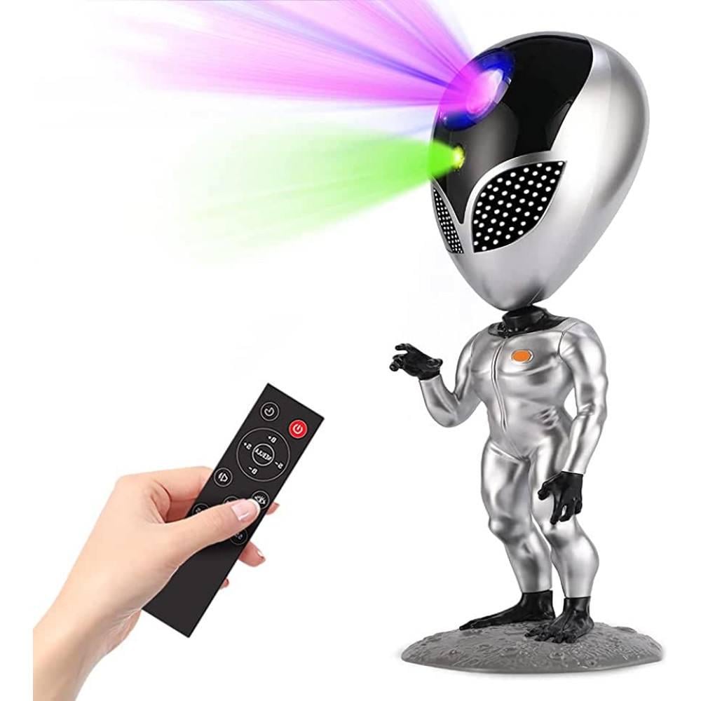 Проектор лазерный Звездного Неба AlienSUN Пришелец 8 режимов 5 уровней интенсивности с функцией повторения слов и таймером - фото 8 Проектор лазерный Звездного Неба AlienSUN Пришелец 8 режимов 5 уровней интенсивности с функцией повторения слов и таймером - фото 8