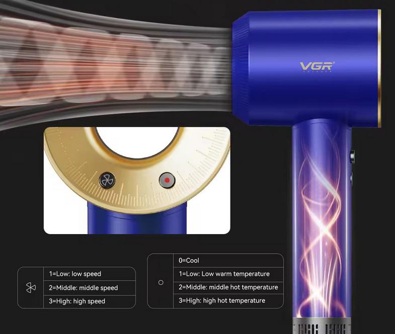 Фен VGR V-445 Pro - фото 2 Фен VGR V-445 Pro - фото 2