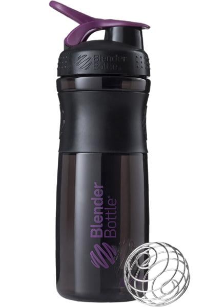 Шейкер спортивный BlenderBottle SportMixer 28oz 820 ml Black/Plum