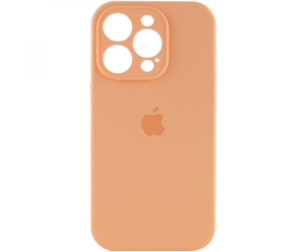 Чохол накладка Silicone Case Full Camera with Frame для Apple iPhone 14 Pro 81.Chalk Pink