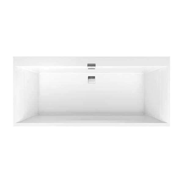 Ванна кварилова Villeroy & Boch Squaro Ubq180Sqe2Dv-01 з ніжками 180х80 см