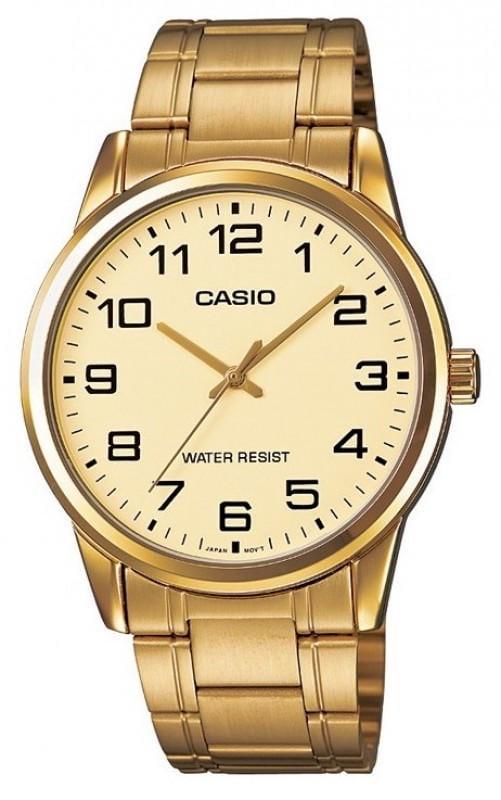 Часы мужские кварцевые Casio MTP-V001G-9BUDF позолоченный модуль №5361 (198776752)